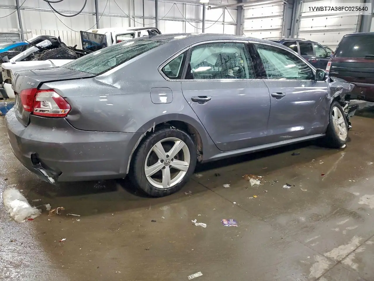 1VWBT7A38FC025640 2015 Volkswagen Passat Se