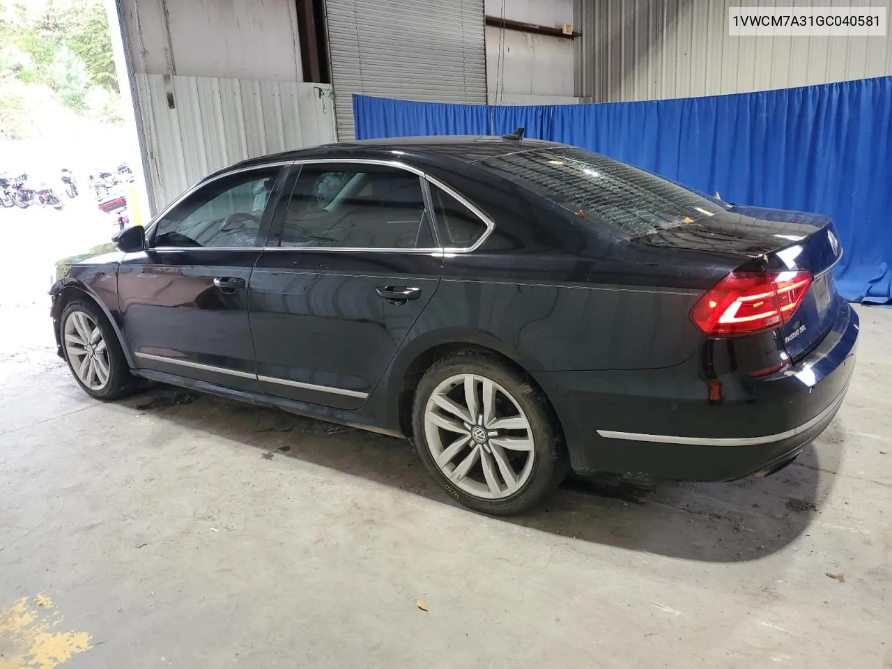 1VWCM7A31GC040581 2016 Volkswagen Passat Sel Premium