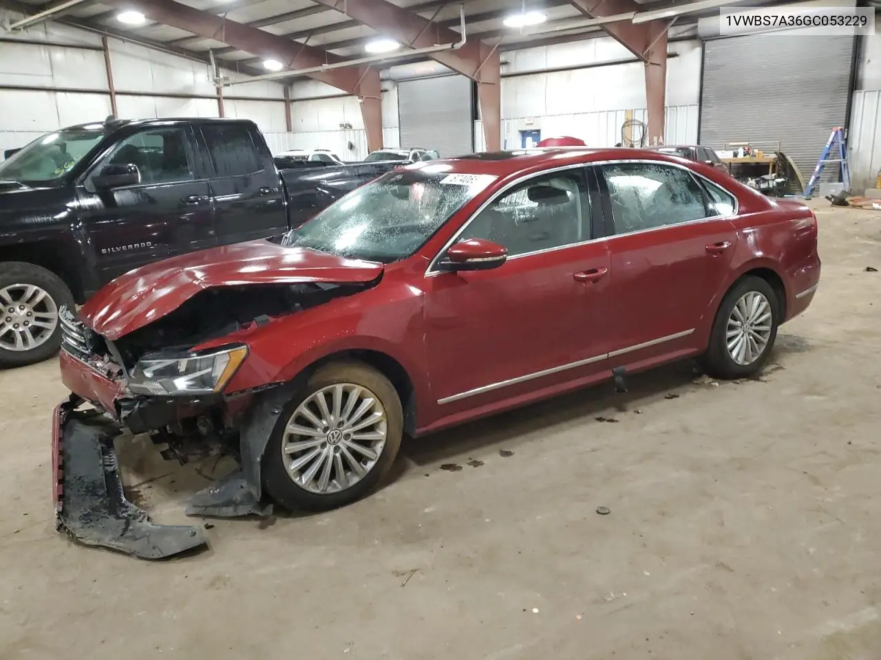 1VWBS7A36GC053229 2016 Volkswagen Passat Se