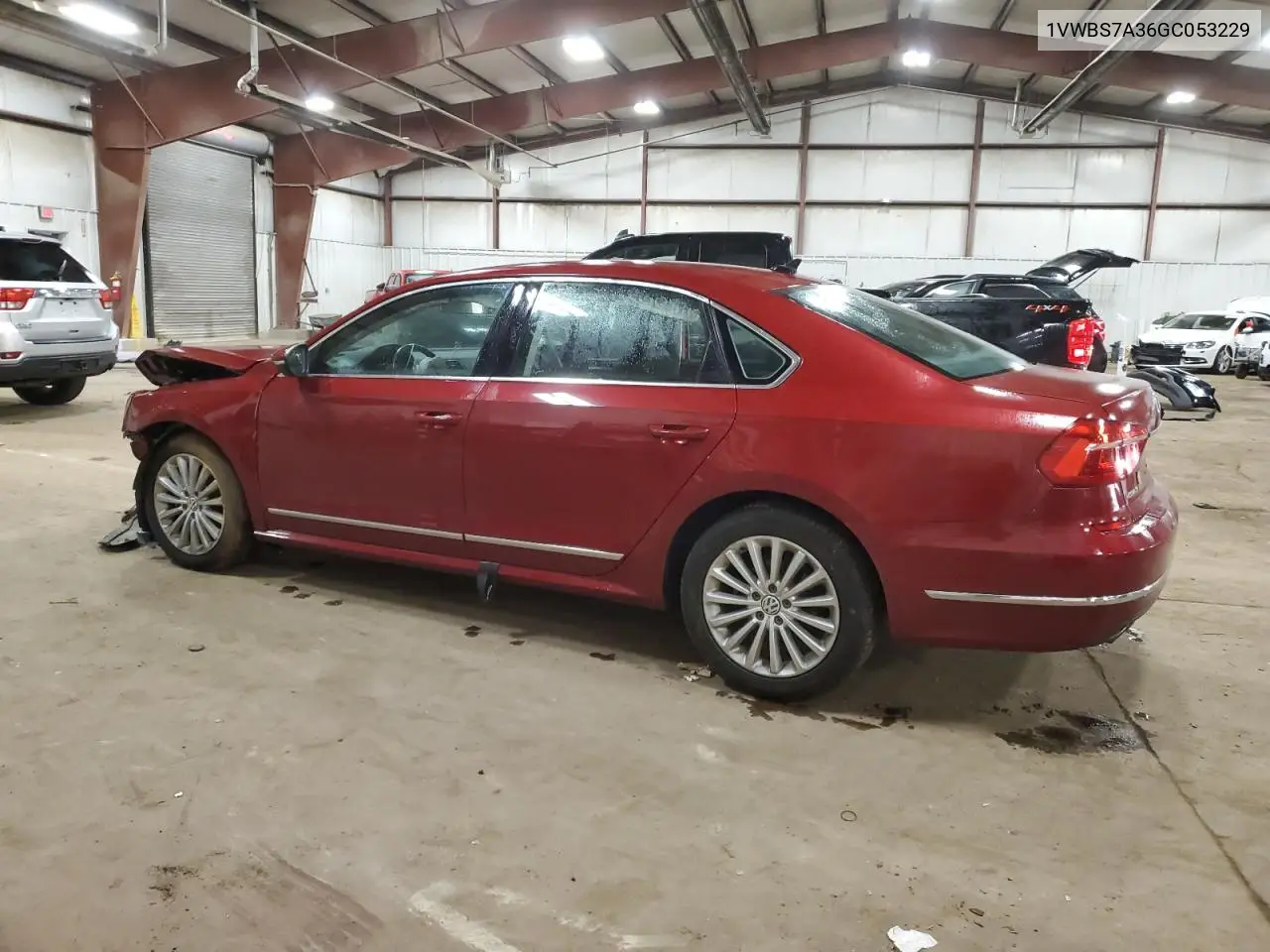 1VWBS7A36GC053229 2016 Volkswagen Passat Se