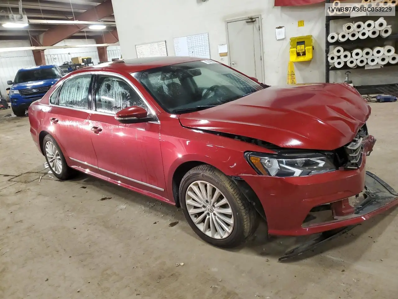 1VWBS7A36GC053229 2016 Volkswagen Passat Se