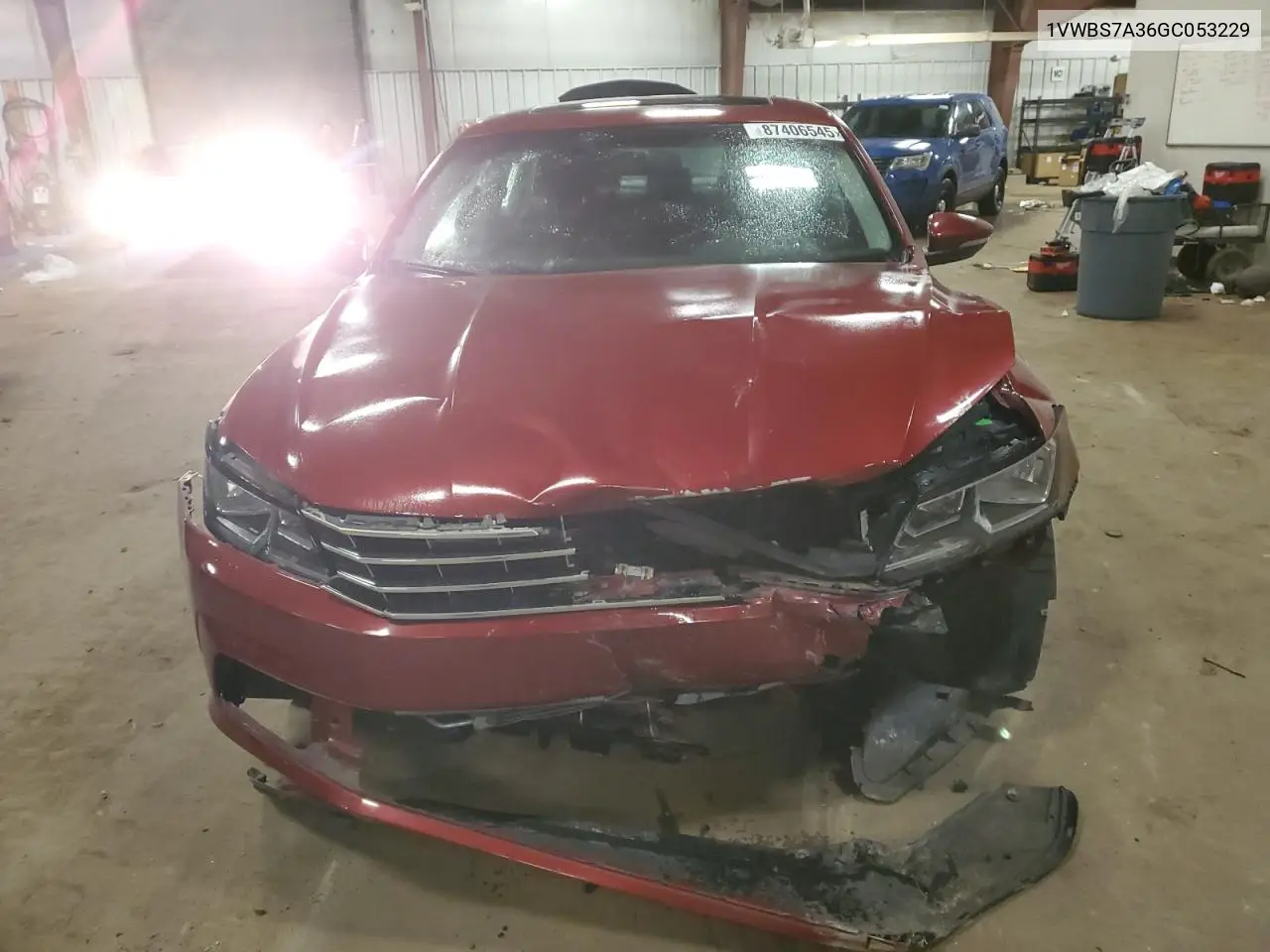 1VWBS7A36GC053229 2016 Volkswagen Passat Se