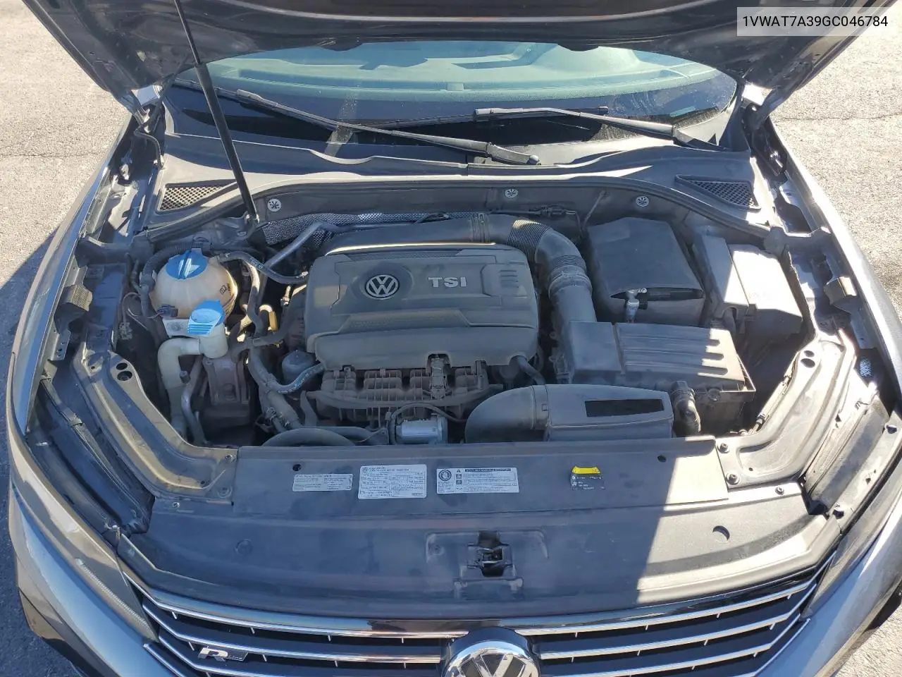 1VWAT7A39GC046784 2016 Volkswagen Passat S
