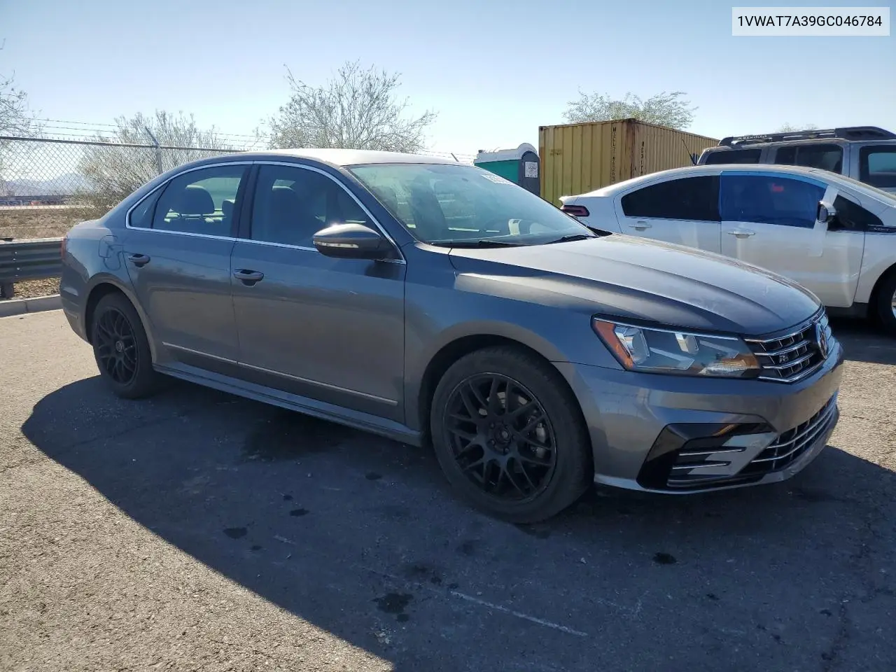 1VWAT7A39GC046784 2016 Volkswagen Passat S