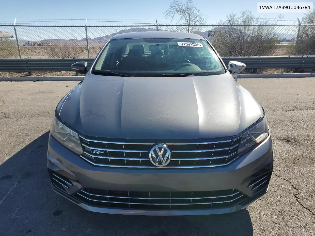 1VWAT7A39GC046784 2016 Volkswagen Passat S