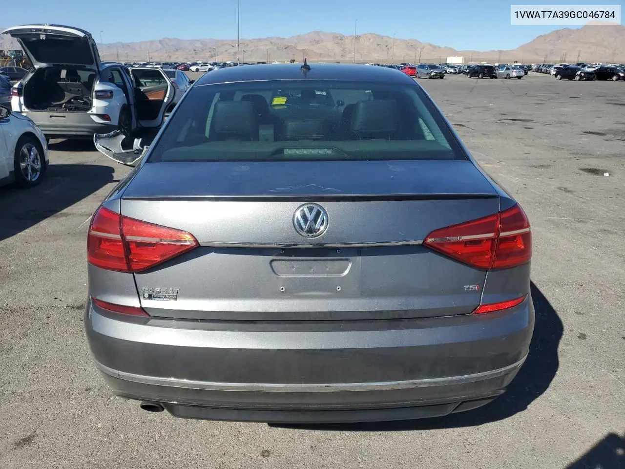 1VWAT7A39GC046784 2016 Volkswagen Passat S