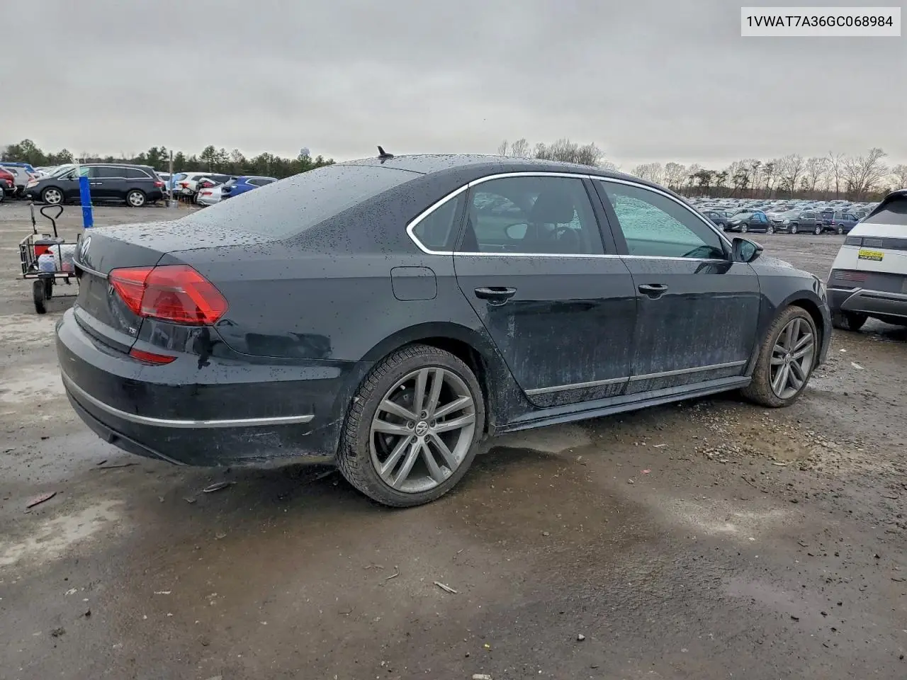1VWAT7A36GC068984 2016 Volkswagen Passat S