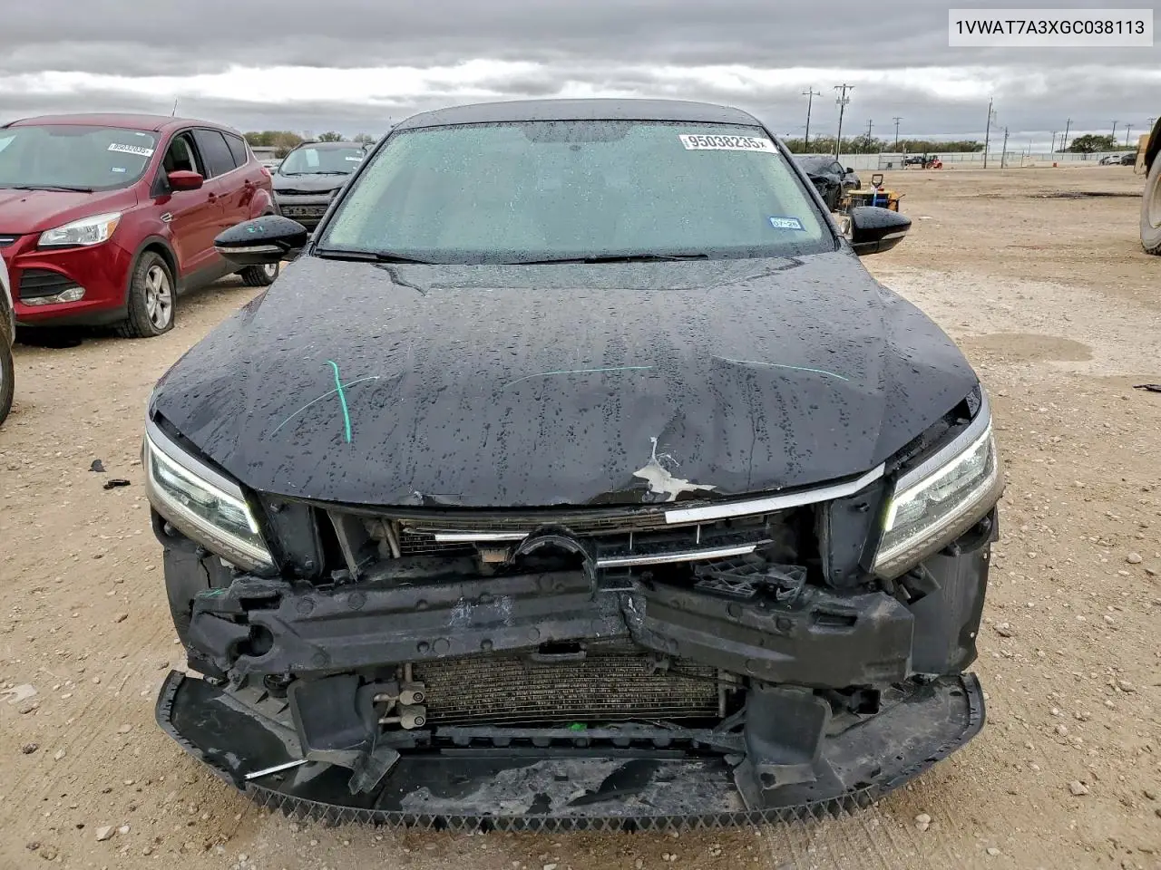 1VWAT7A3XGC038113 2016 Volkswagen Passat S