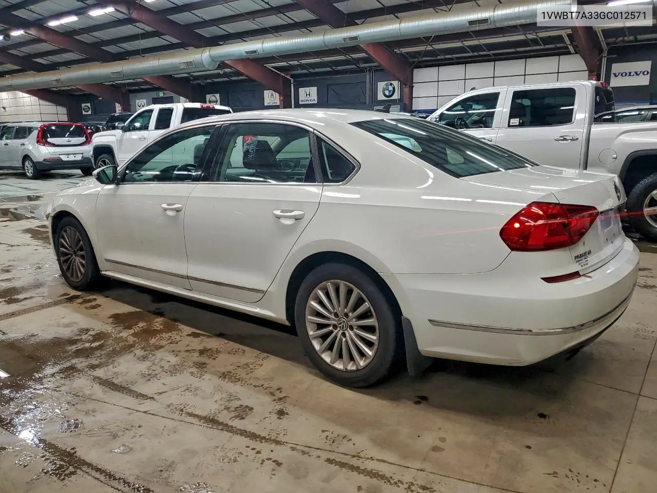 1VWBT7A33GC012571 2016 Volkswagen Passat Se