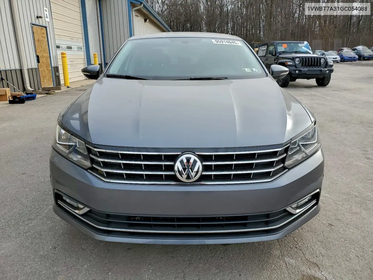 1VWBT7A31GC054088 2016 Volkswagen Passat Se