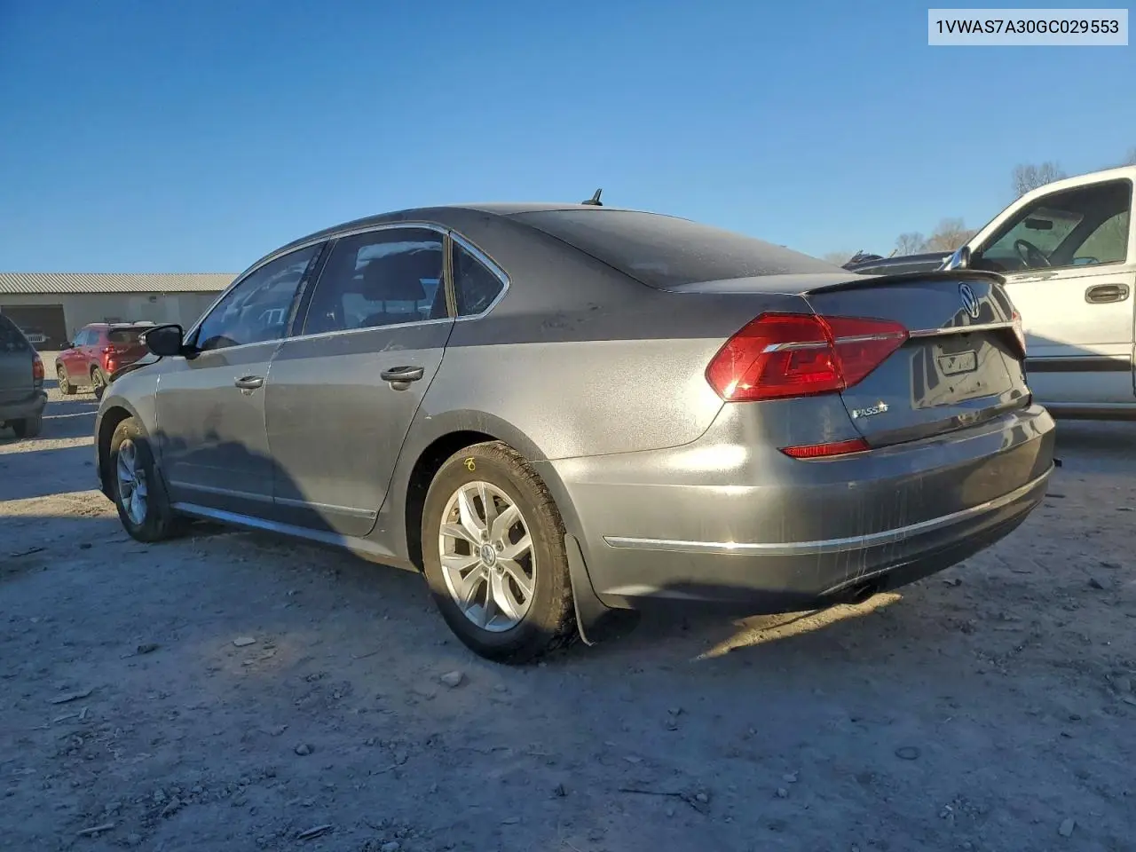 1VWAS7A30GC029553 2016 Volkswagen Passat S