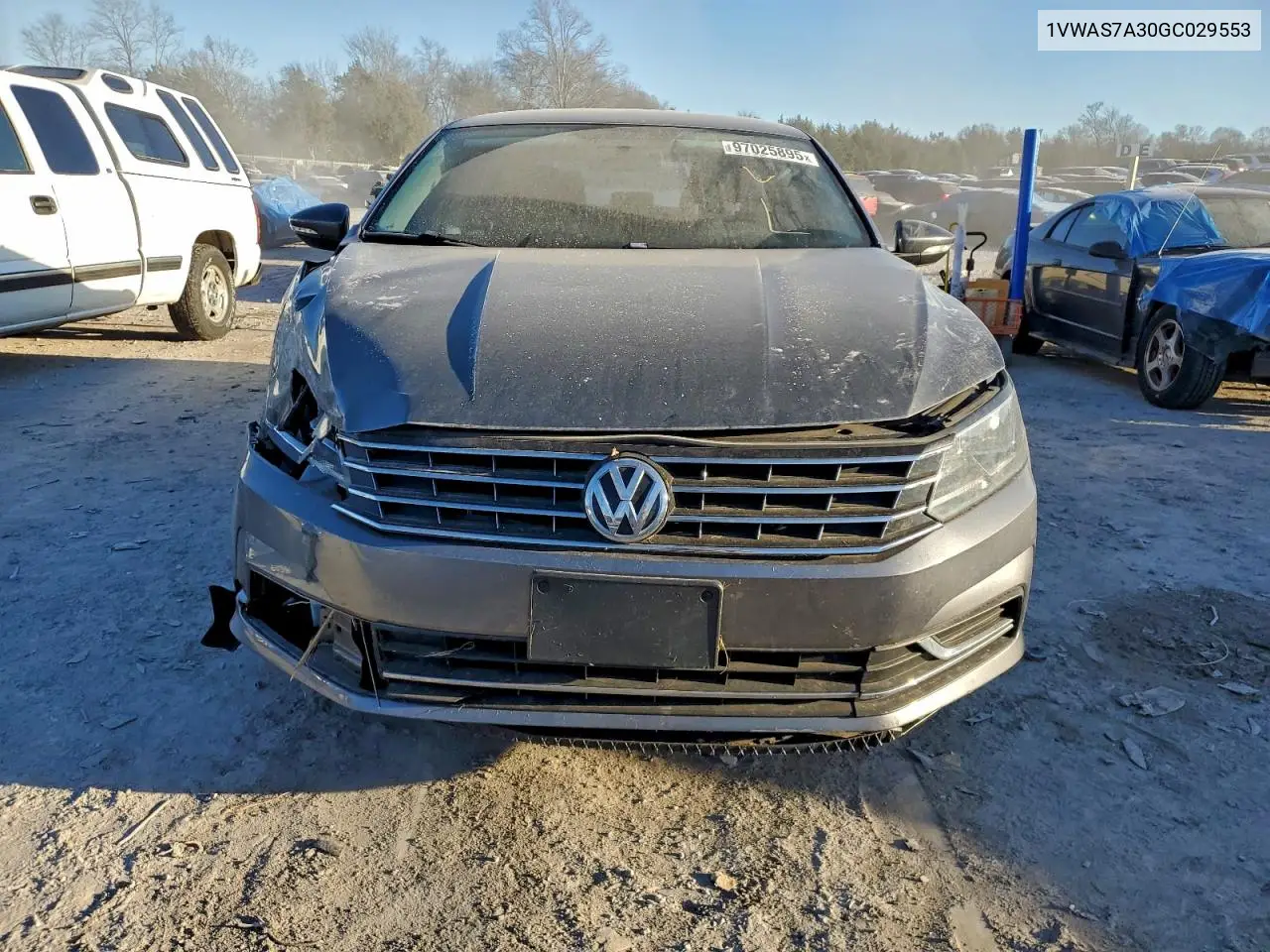 1VWAS7A30GC029553 2016 Volkswagen Passat S