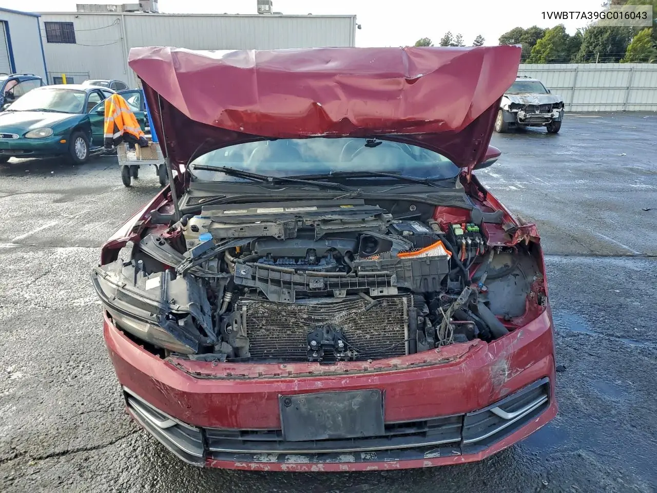 1VWBT7A39GC016043 2016 Volkswagen Passat Se