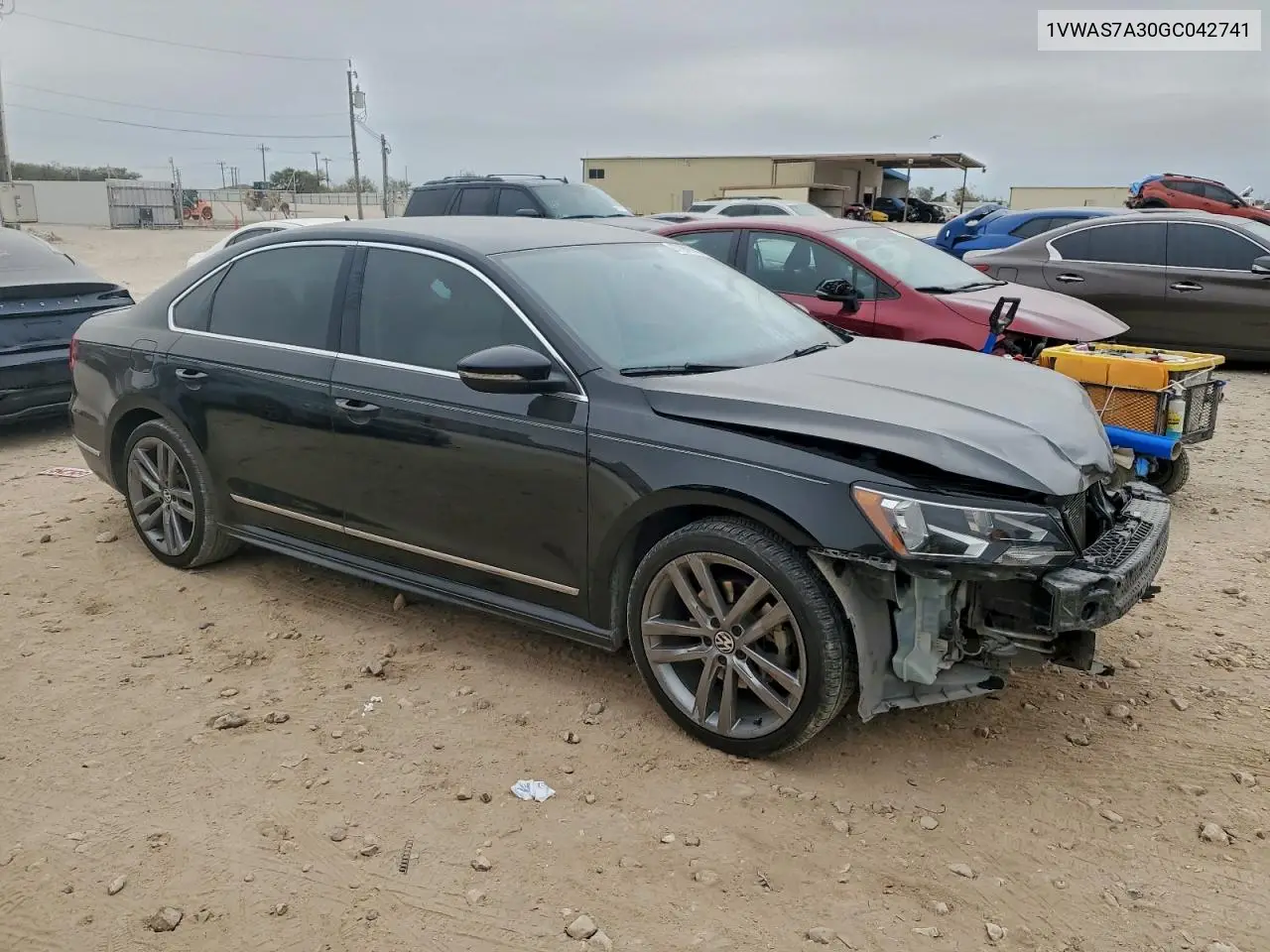 1VWAS7A30GC042741 2016 Volkswagen Passat S