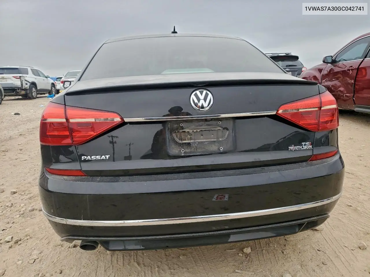 1VWAS7A30GC042741 2016 Volkswagen Passat S