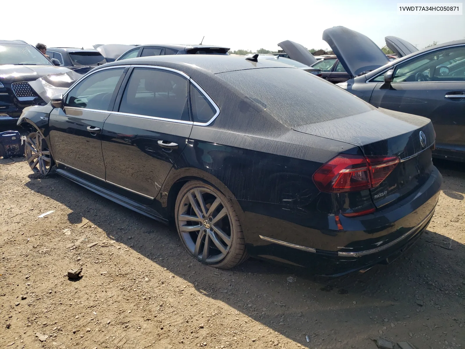 1VWDT7A34HC050871 2017 Volkswagen Passat R-Line