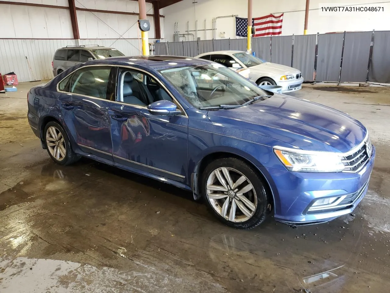 1VWGT7A31HC048671 2017 Volkswagen Passat Se