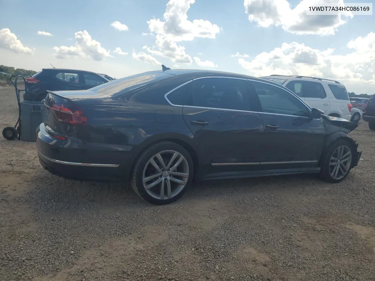 1VWDT7A34HC086169 2017 Volkswagen Passat R-Line