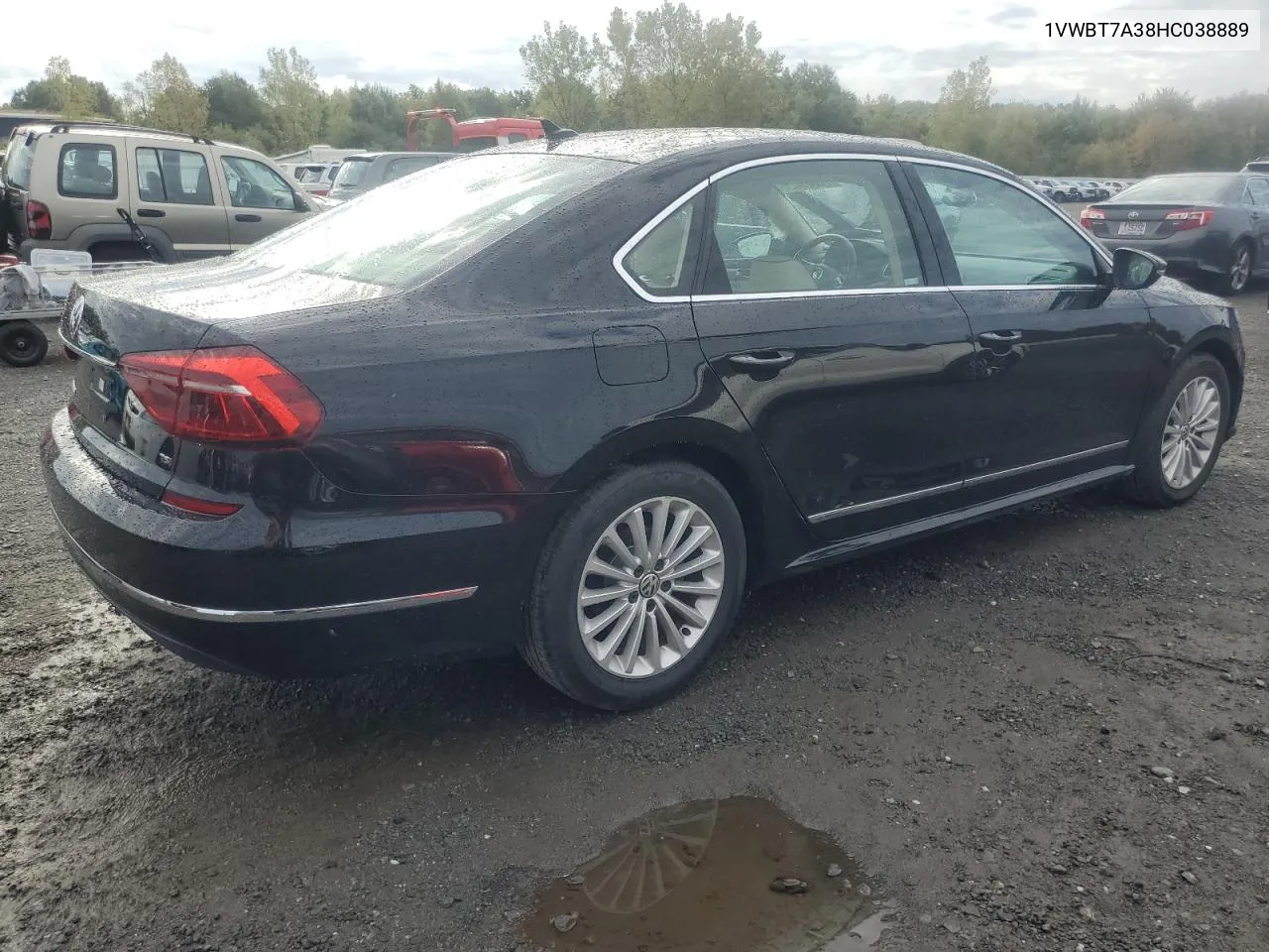 1VWBT7A38HC038889 2017 Volkswagen Passat Se