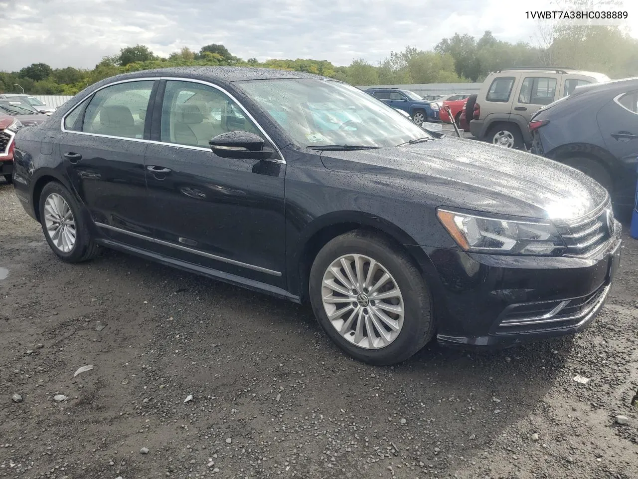 1VWBT7A38HC038889 2017 Volkswagen Passat Se