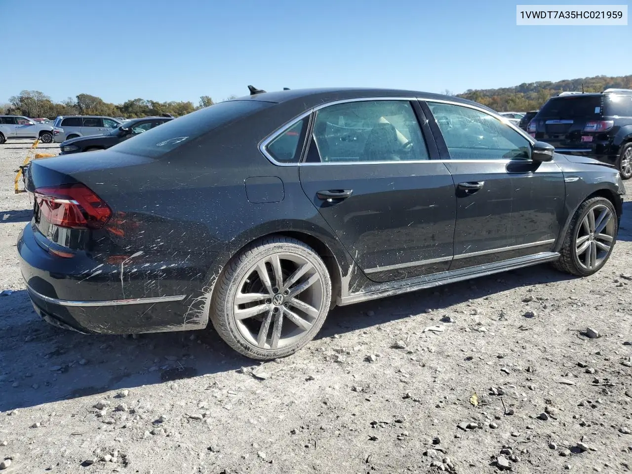1VWDT7A35HC021959 2017 Volkswagen Passat R-Line