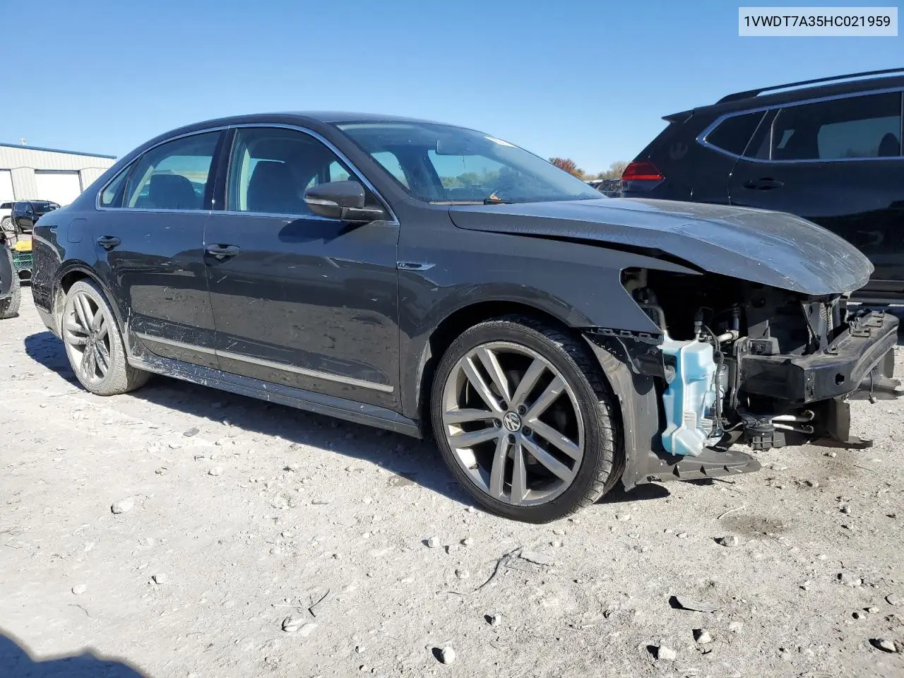 1VWDT7A35HC021959 2017 Volkswagen Passat R-Line