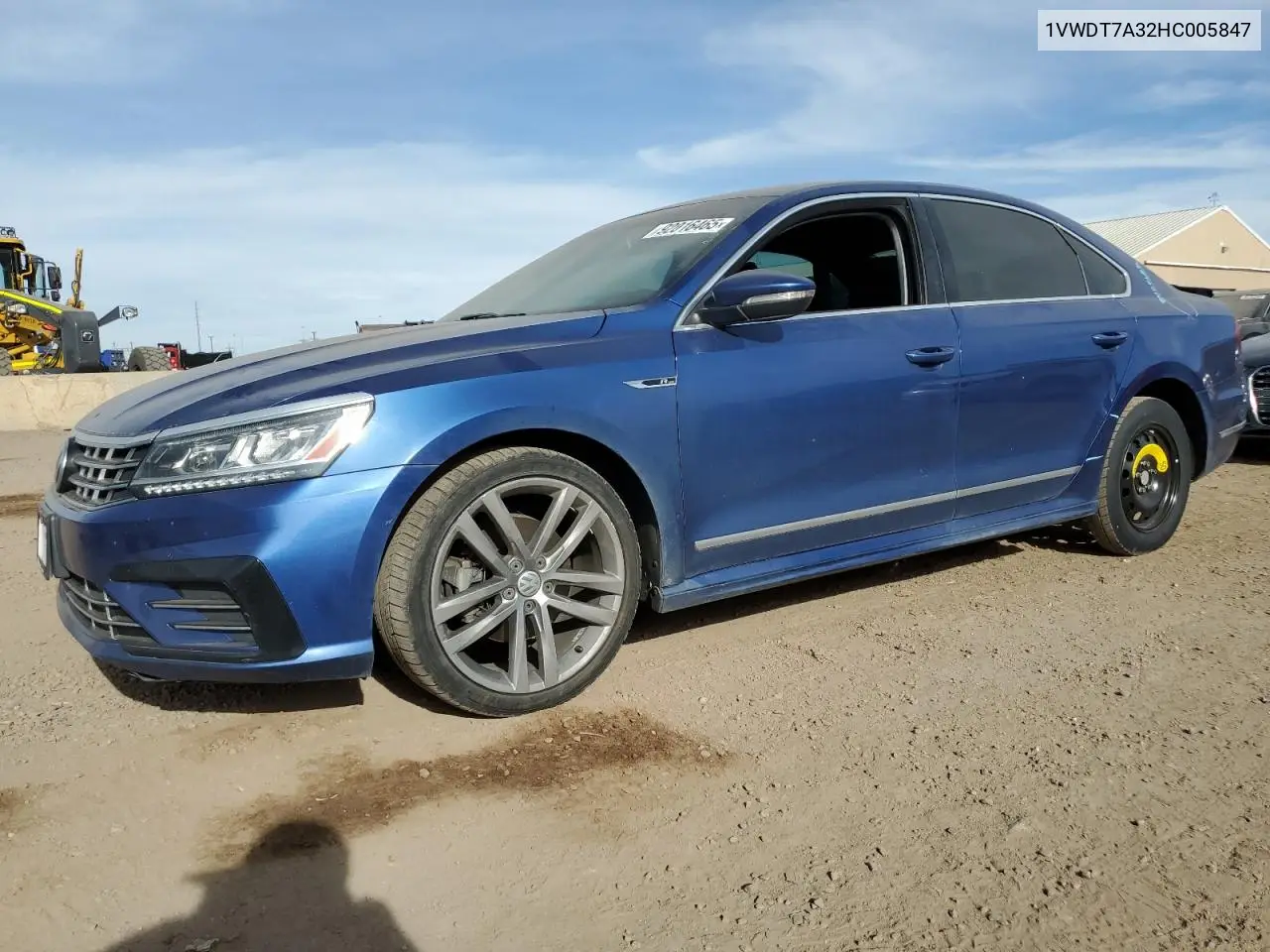 1VWDT7A32HC005847 2017 Volkswagen Passat R-Line