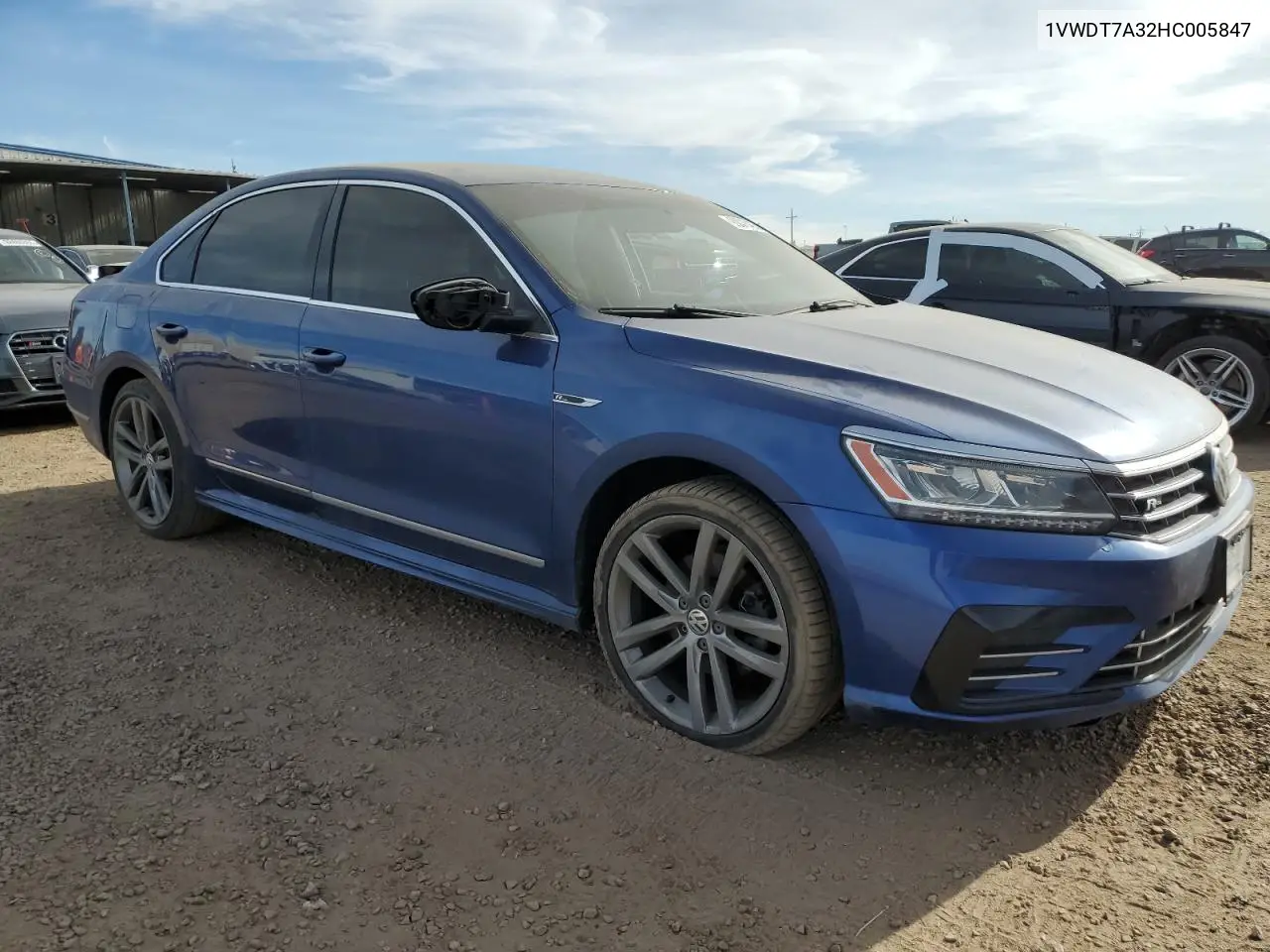 1VWDT7A32HC005847 2017 Volkswagen Passat R-Line