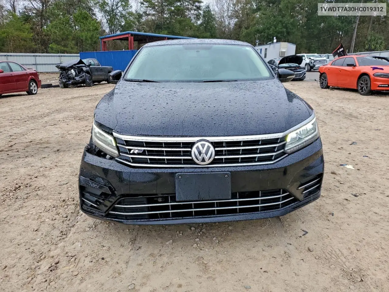 1VWDT7A30HC019312 2017 Volkswagen Passat R-Line