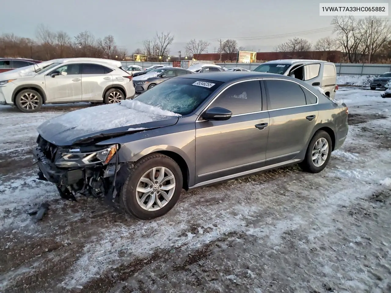 1VWAT7A33HC065882 2017 Volkswagen Passat S