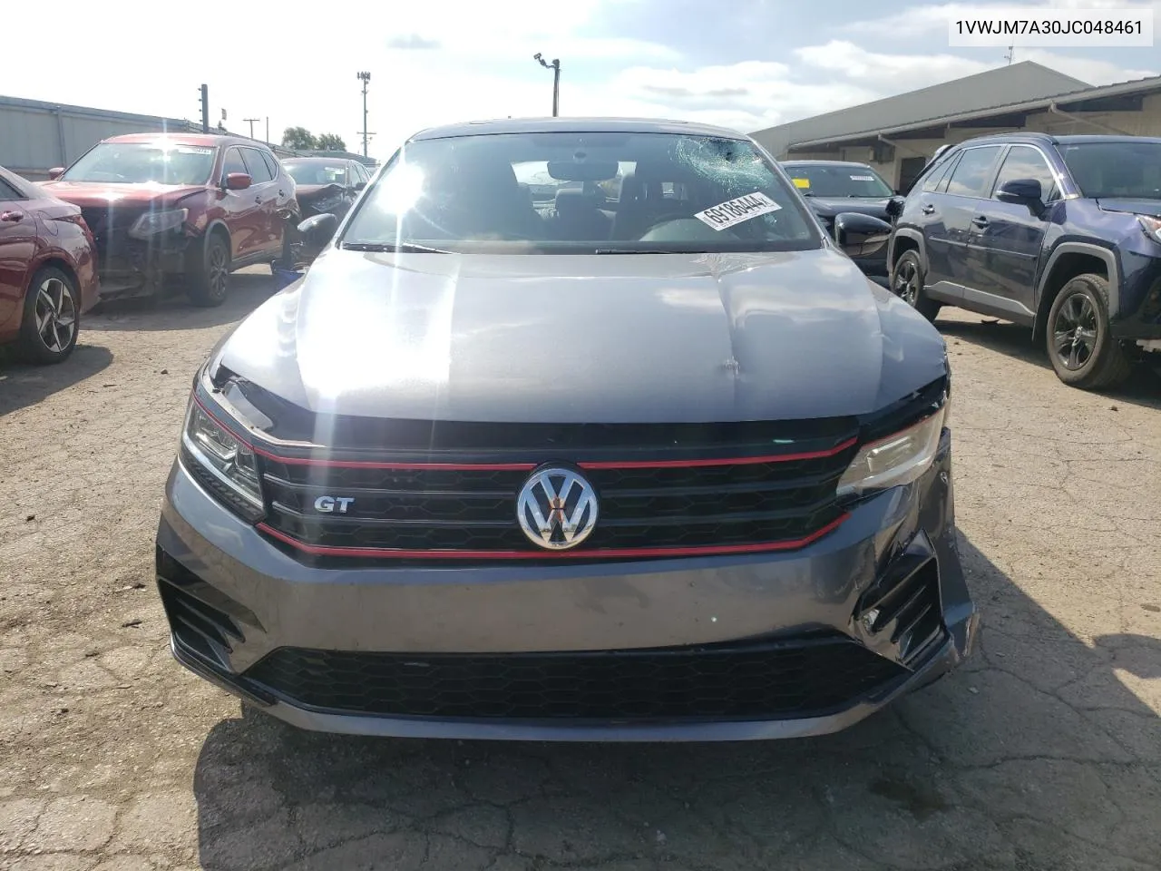 1VWJM7A30JC048461 2018 Volkswagen Passat Gt