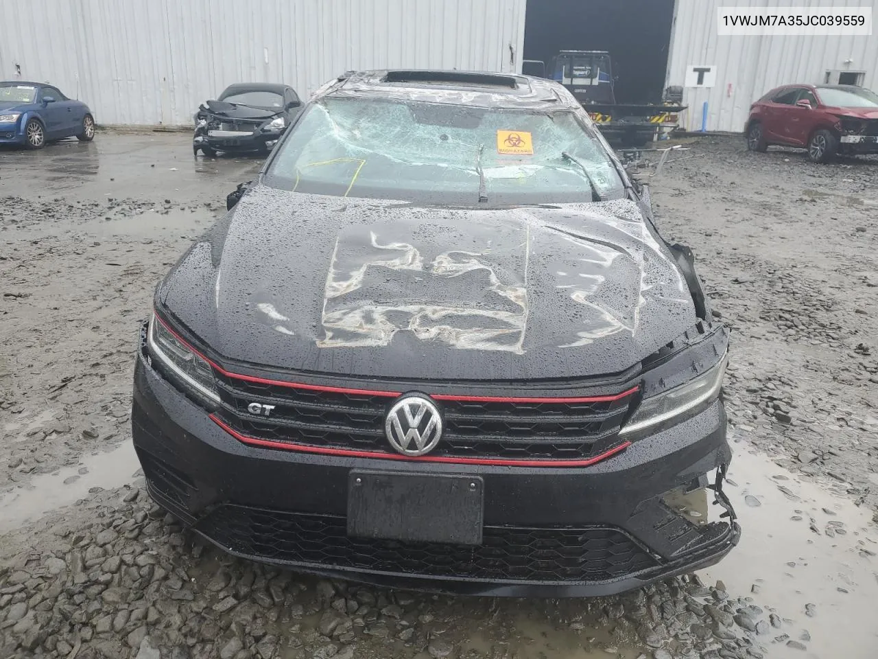 1VWJM7A35JC039559 2018 Volkswagen Passat Gt