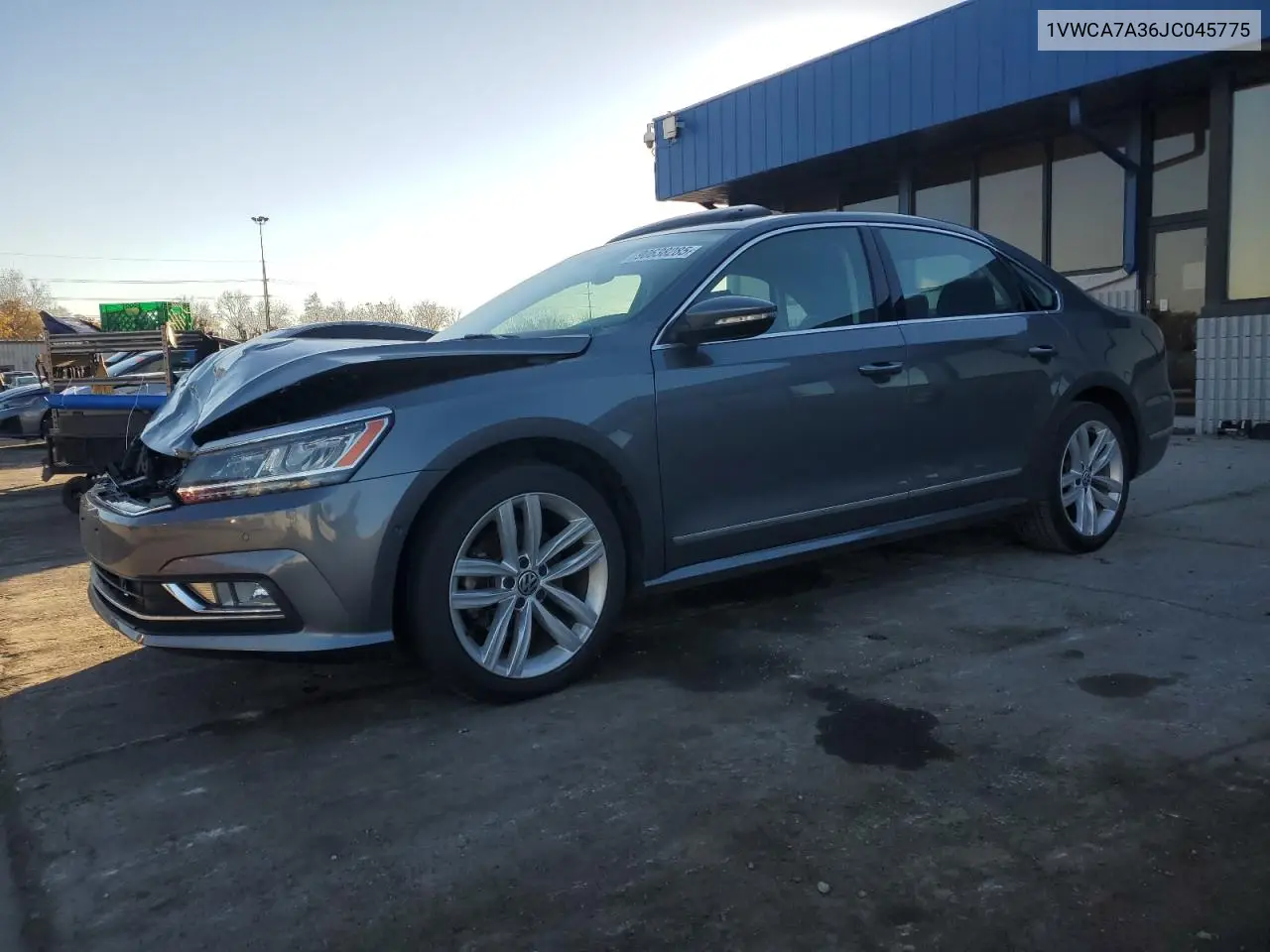 1VWCA7A36JC045775 2018 Volkswagen Passat Sel Premium