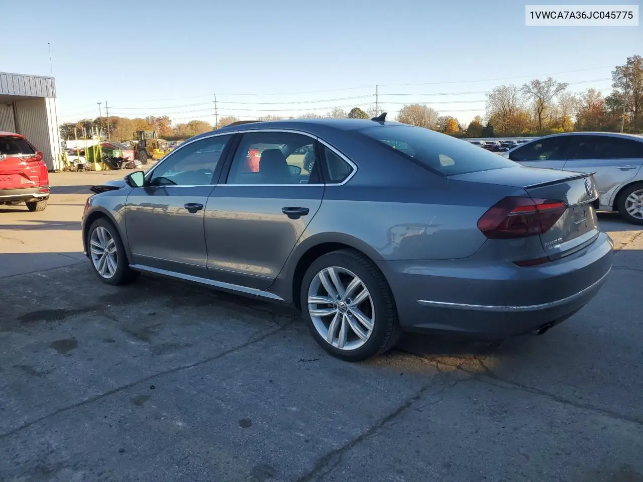 1VWCA7A36JC045775 2018 Volkswagen Passat Sel Premium