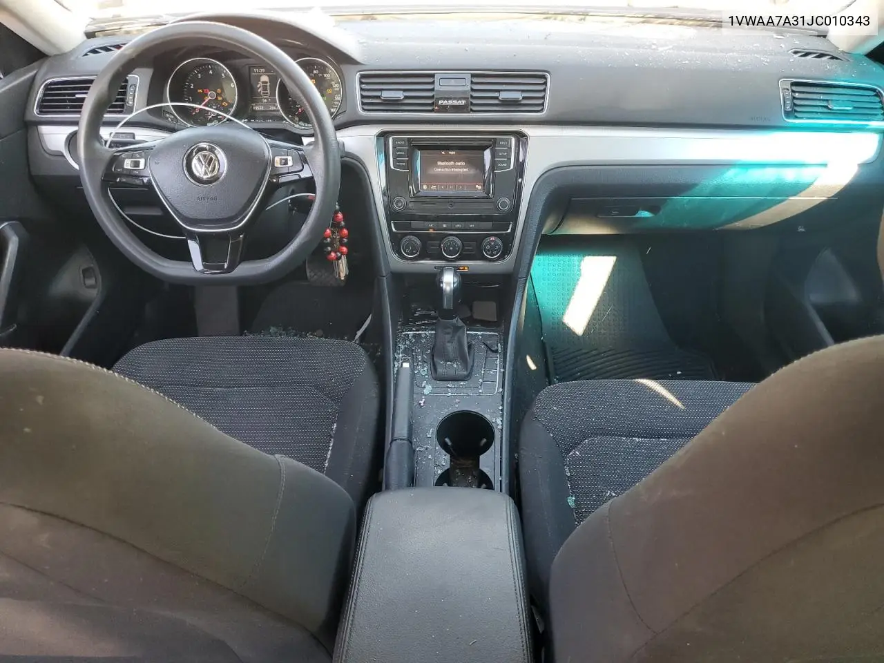 1VWAA7A31JC010343 2018 Volkswagen Passat S