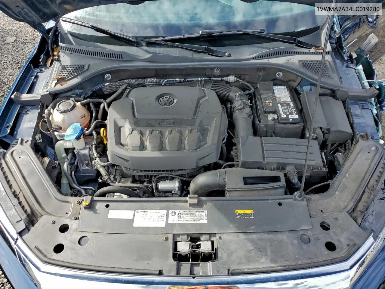 1VWMA7A34LC019280 2020 Volkswagen Passat R-Line