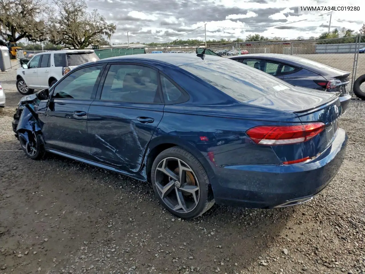1VWMA7A34LC019280 2020 Volkswagen Passat R-Line
