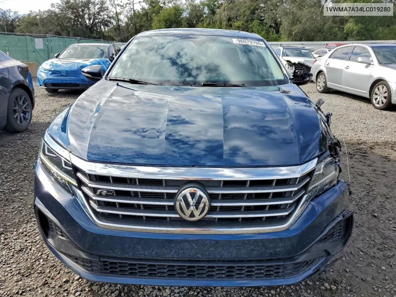 1VWMA7A34LC019280 2020 Volkswagen Passat R-Line