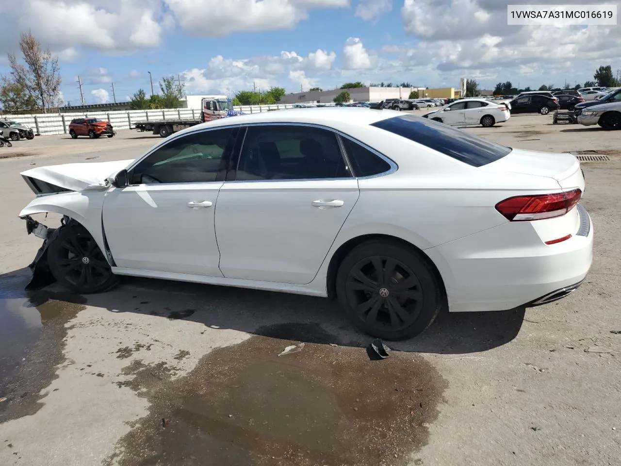 1VWSA7A31MC016619 2021 Volkswagen Passat Se