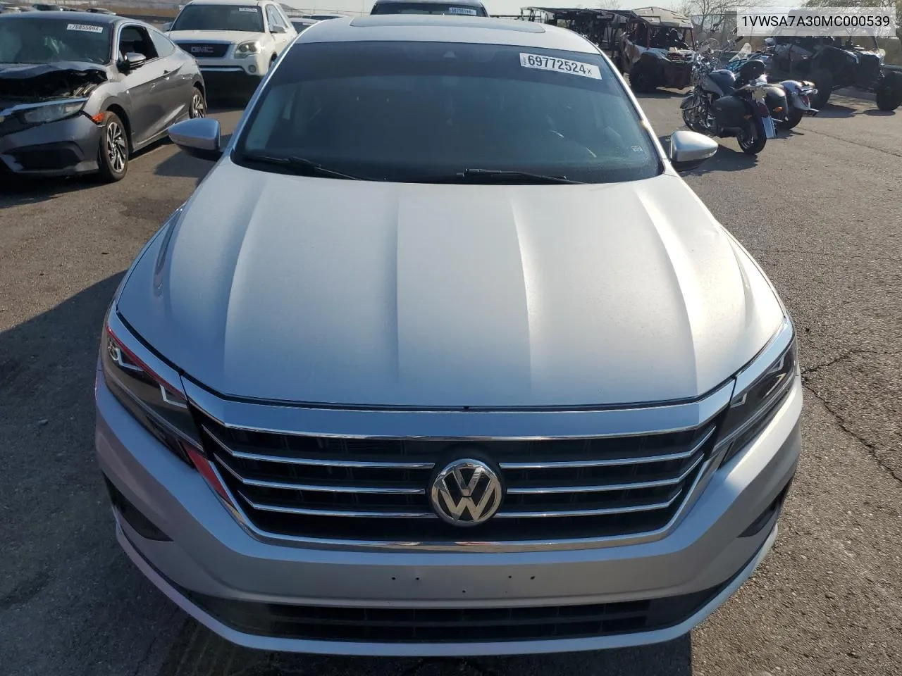 1VWSA7A30MC000539 2021 Volkswagen Passat Se