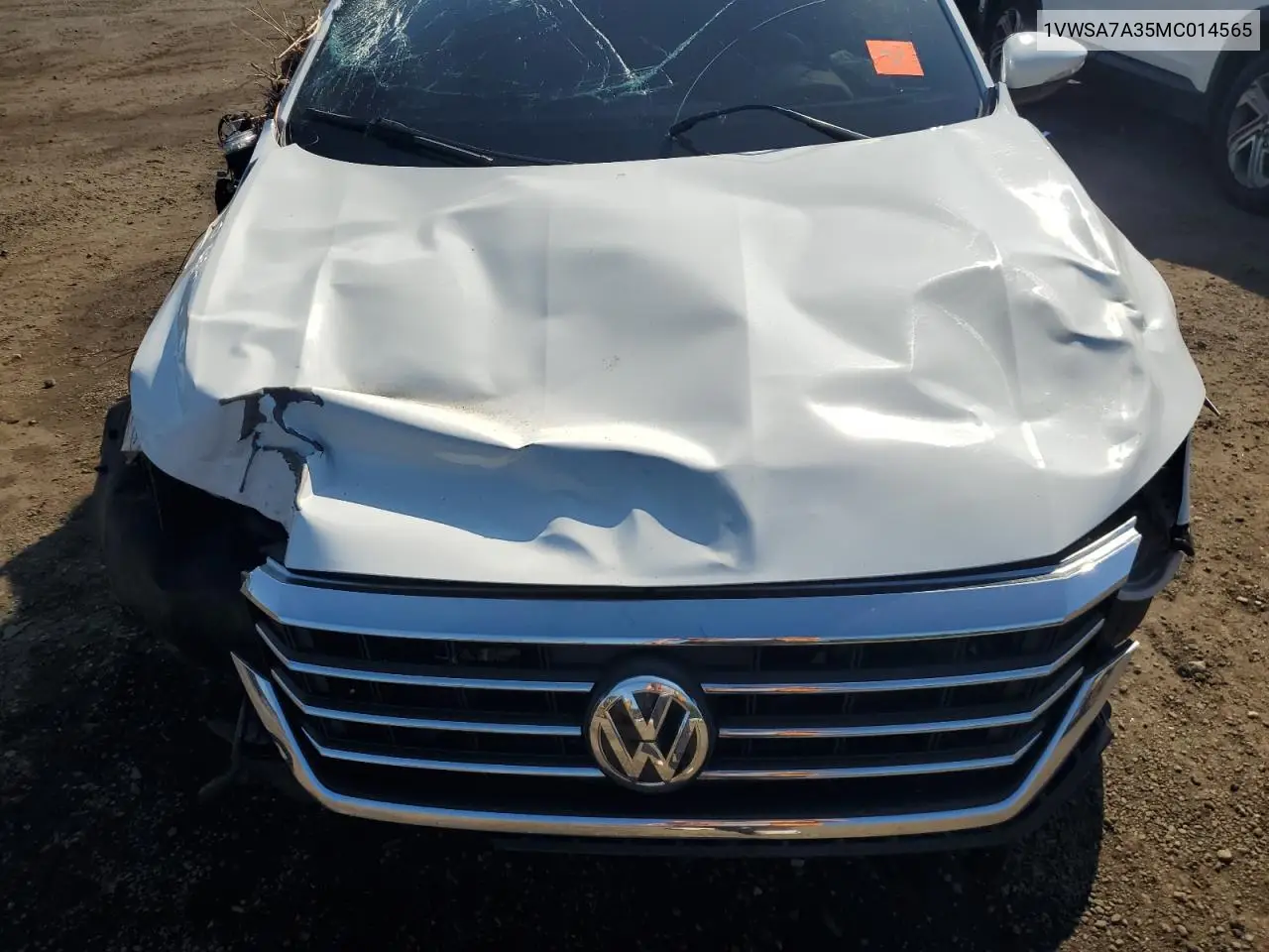 1VWSA7A35MC014565 2021 Volkswagen Passat Se