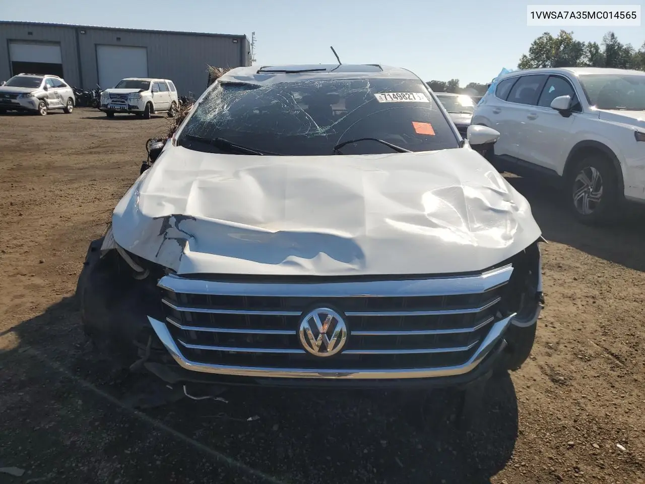 1VWSA7A35MC014565 2021 Volkswagen Passat Se