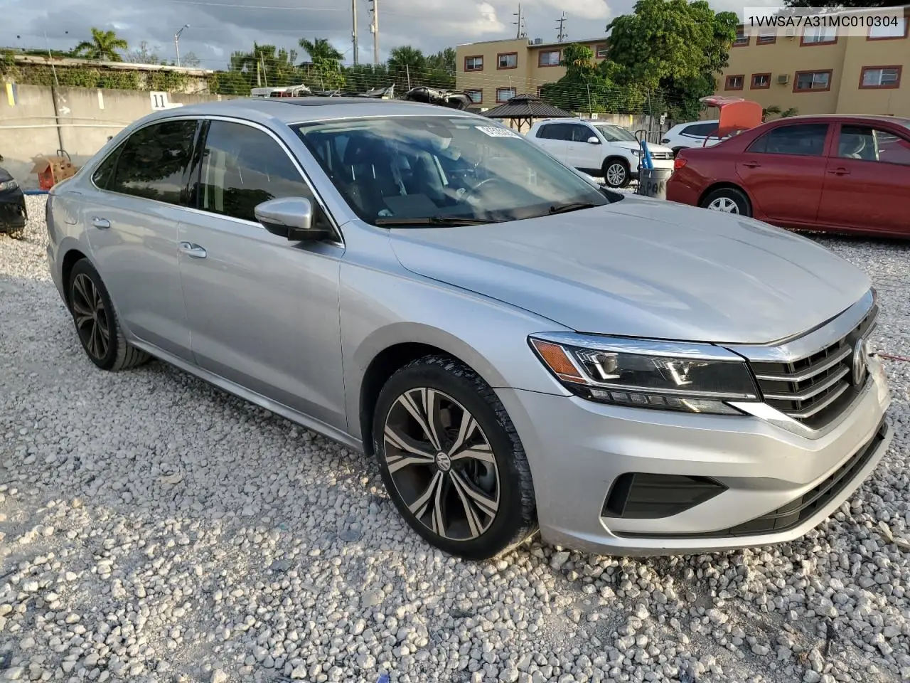 1VWSA7A31MC010304 2021 Volkswagen Passat Se