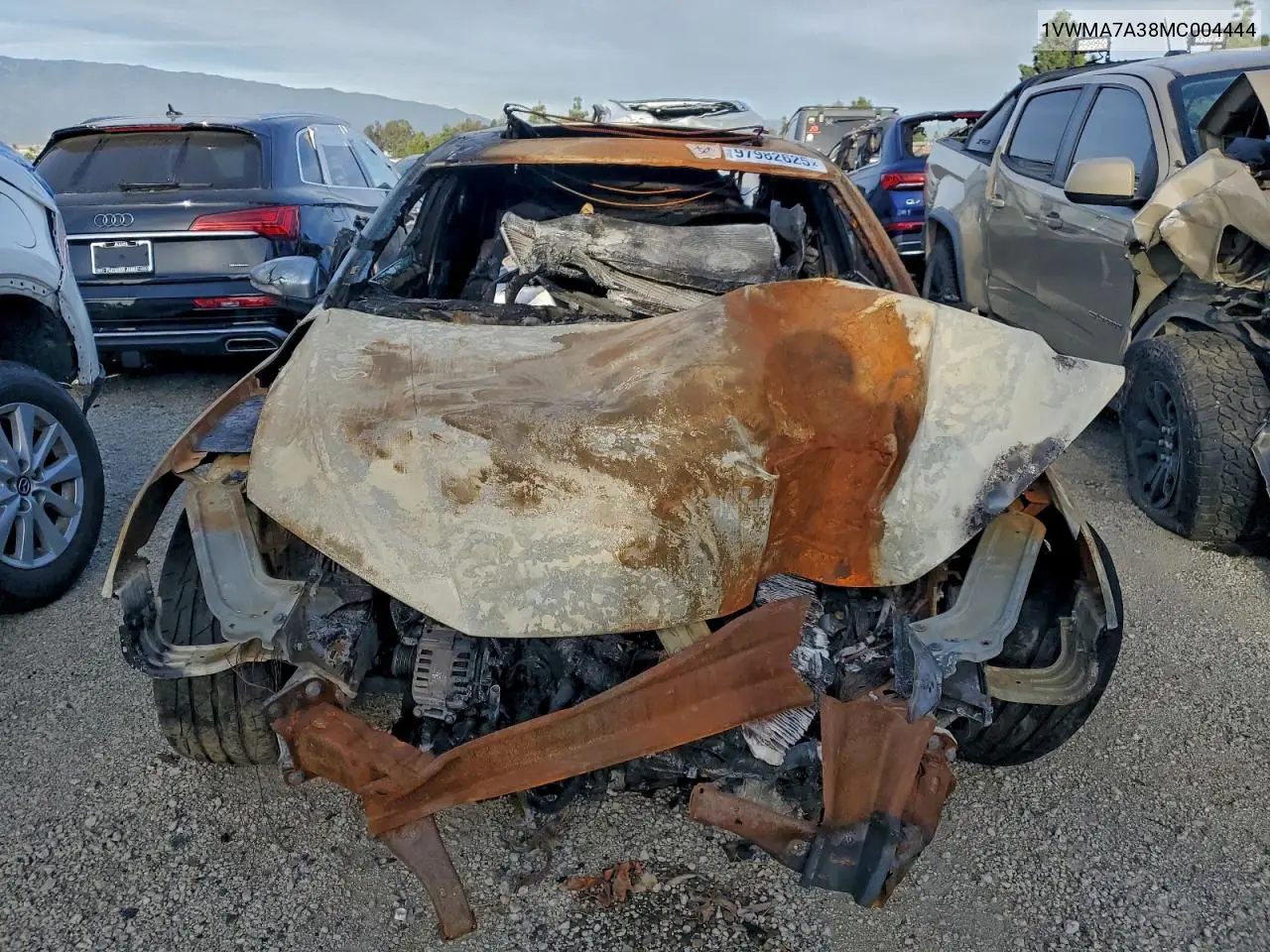 1VWMA7A38MC004444 2021 Volkswagen Passat R-Line