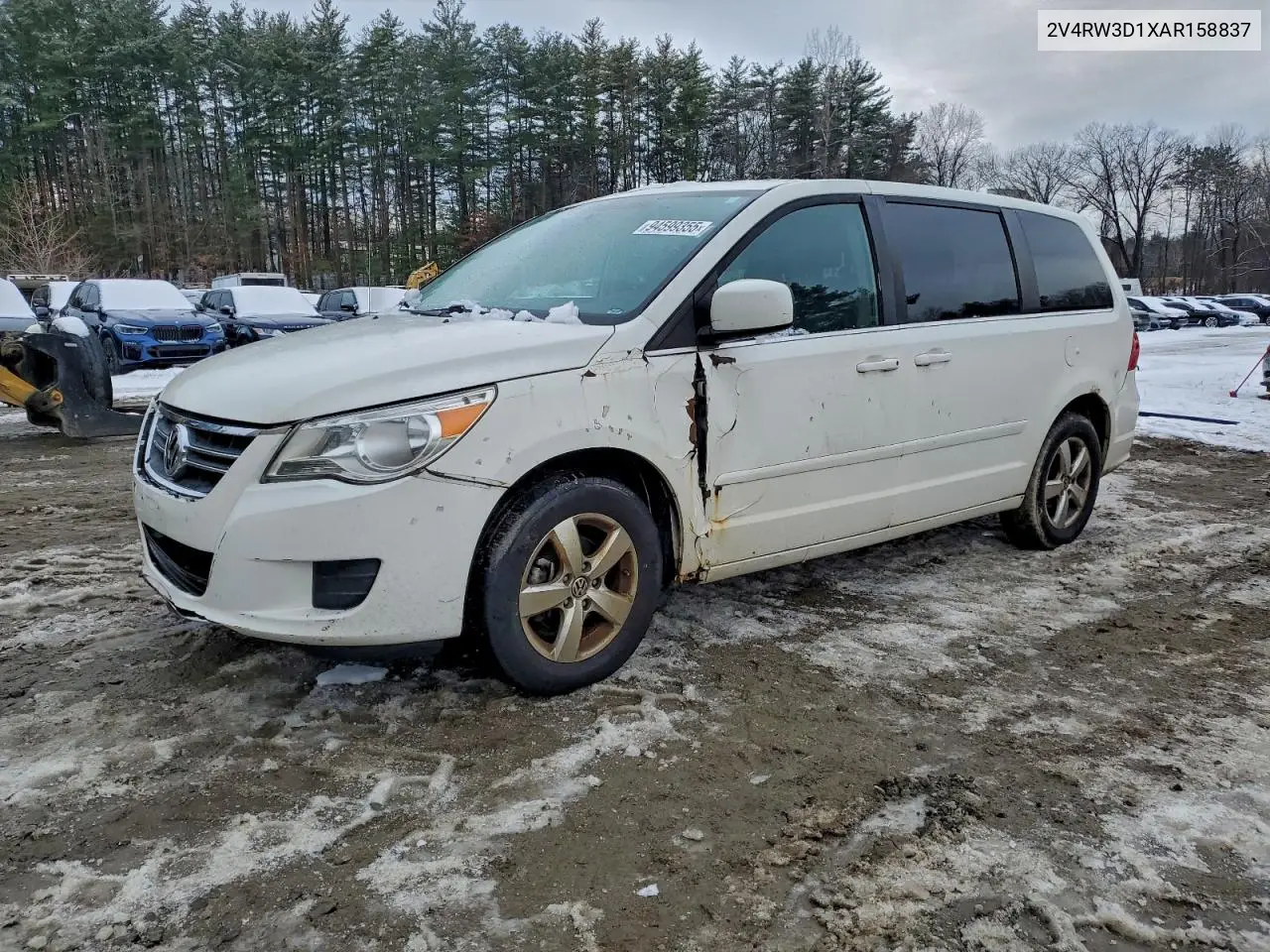 2V4RW3D1XAR158837 2010 Volkswagen Routan Se