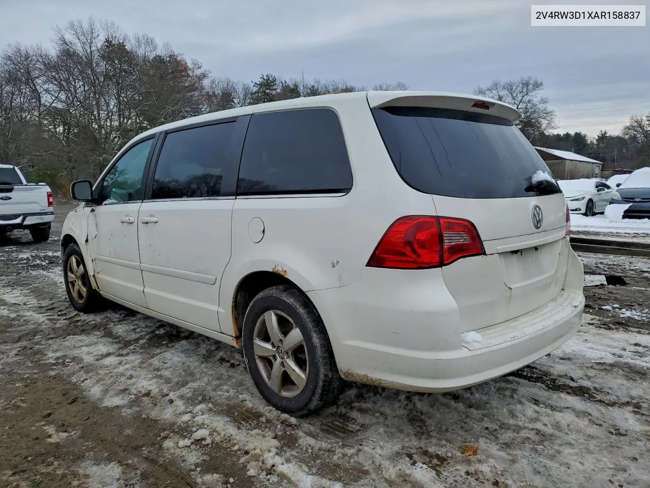 2V4RW3D1XAR158837 2010 Volkswagen Routan Se