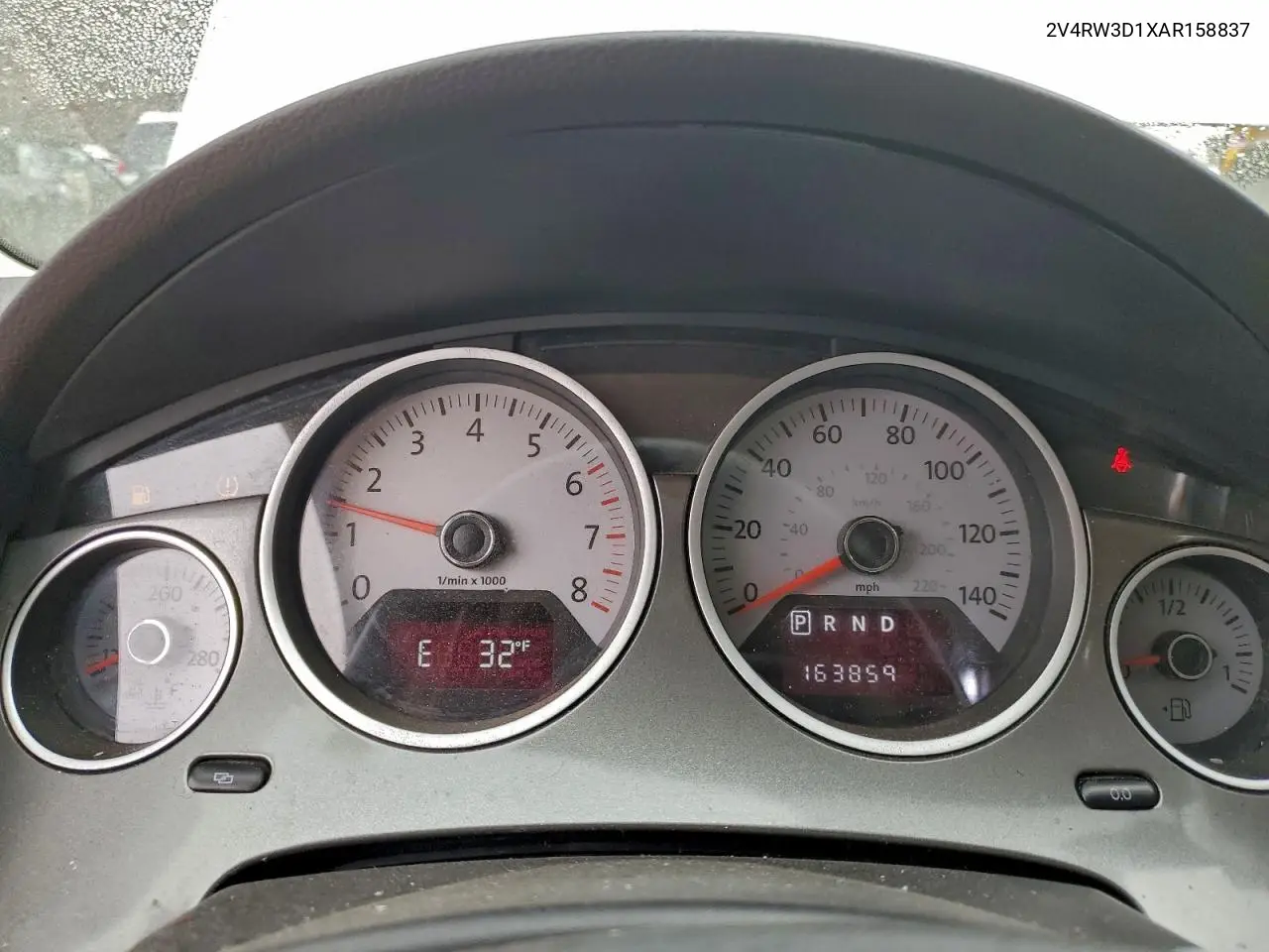 2V4RW3D1XAR158837 2010 Volkswagen Routan Se