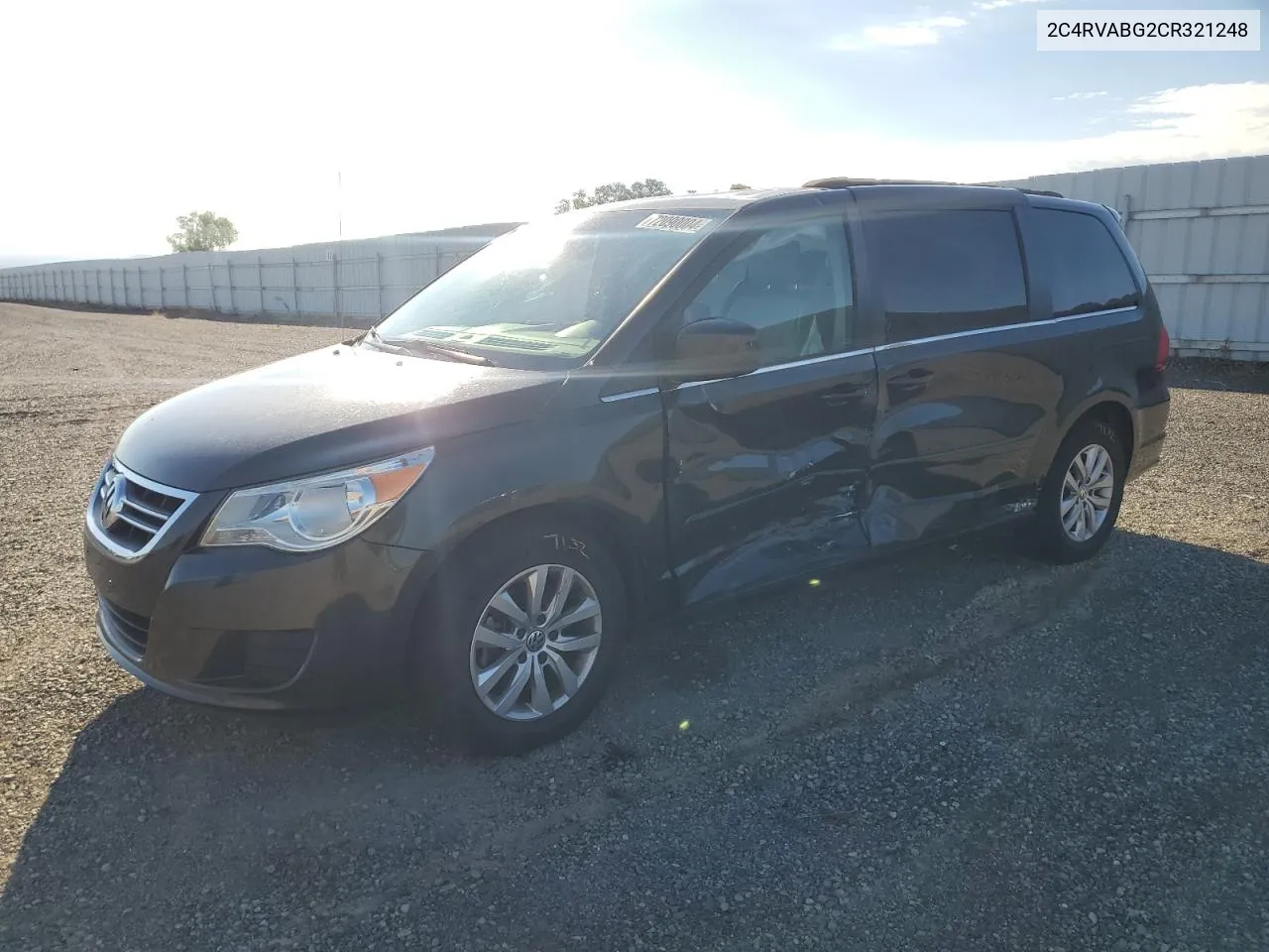 2C4RVABG2CR321248 2012 Volkswagen Routan Se