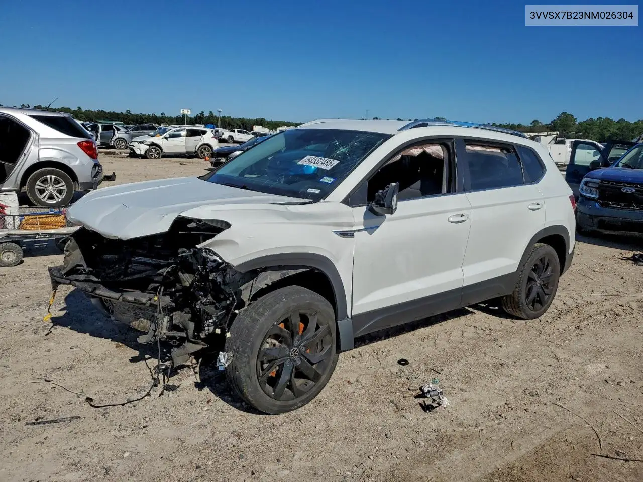 3VVSX7B23NM026304 2022 Volkswagen Taos Se