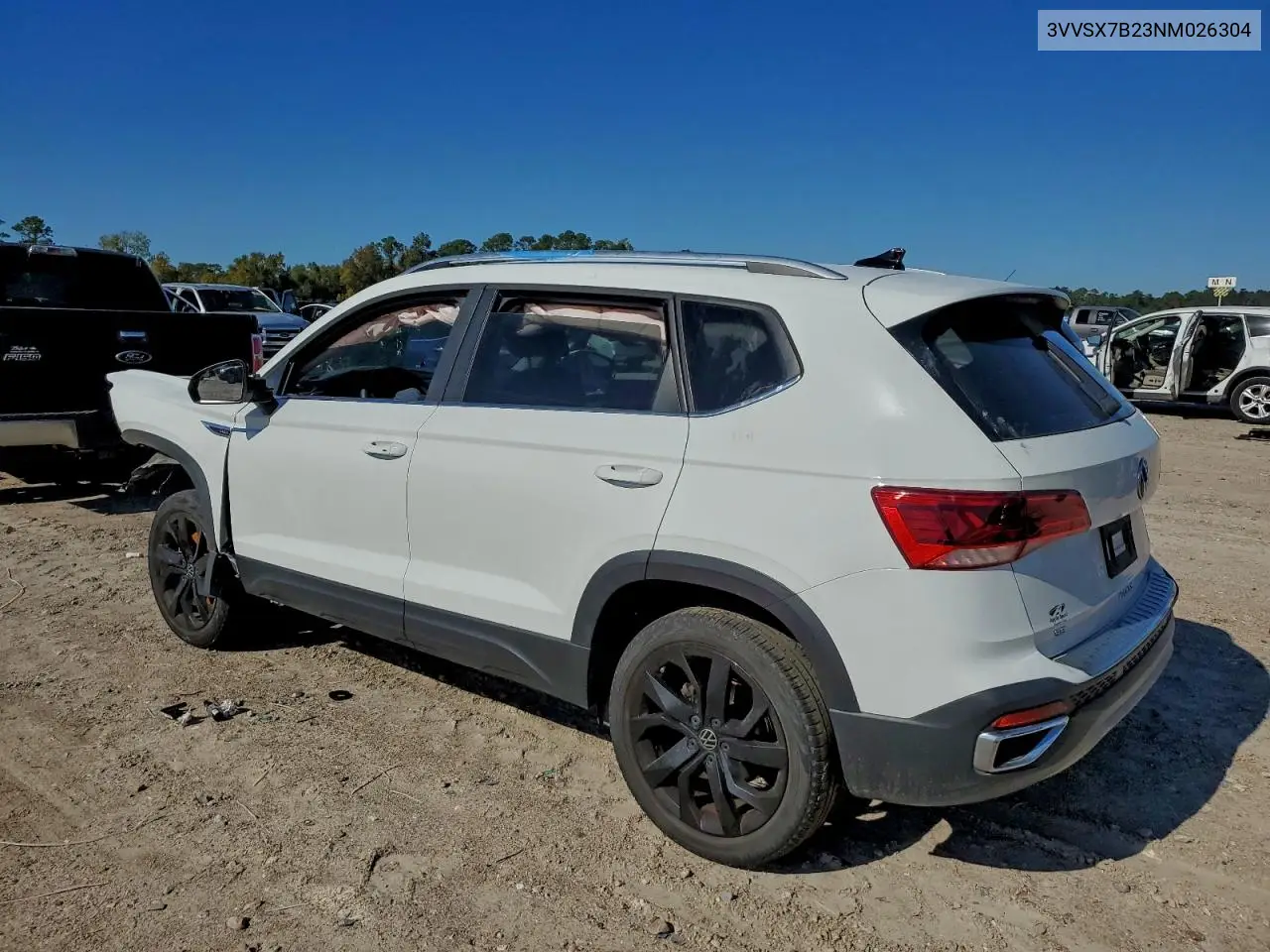 3VVSX7B23NM026304 2022 Volkswagen Taos Se